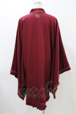 画像2: Ozz oneste / 着物風羽織  エンジ H-25-12-09-1026-OO-JA-KB-ZH