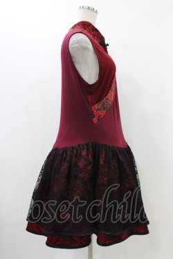 画像3: Qutie Frash / チャイナワンピース  レッド H-25-12-09-1027-QU-OP-KB-ZH