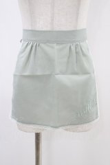 MILK / ペザントエプロン  モスグリーン H-25-12-09-1004-ML-ZA-KB-ZH