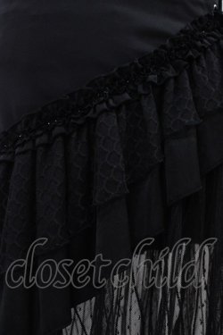 画像4: Qutie Frash / マーメイドロングスカート  ブラック H-25-12-09-1030-QU-SK-KB-ZH