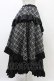 画像3: Qutie Frash / タータンチェックフリルロングスカート  ブラック H-25-12-09-1031-QU-SK-KB-ZH (3)