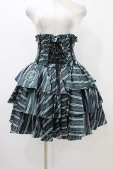 ATELIER PIERROT / ハリー・ポッター フリルコルセットスカート  スリザリン（グリーン） H-25-12-09-1032-EL-SK-KB-ZH