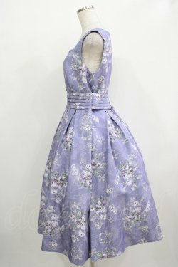 画像2: Forest Wardrobe（海外ロリータブランド） / 森林のかご2.0 花柄ワンピース L 小バラ（紫） H-25-12-09-001-LO-OP-NS-ZH