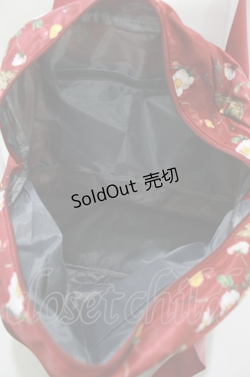 画像4: PINK HOUSE / 野ばらとチェリー柄ボストンバッグ  レッド H-25-12-09-055-LO-BG-NS-ZH (4)