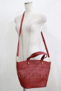 m petit by misako / AMハナパンチング2WAYバッグ  レッド H-25-12-09-056-LO-BG-NS-ZH