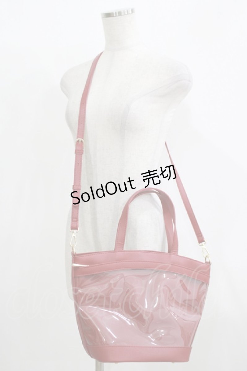 画像2: m petit by misako / AMハナパンチング2WAYバッグ  レッド H-25-12-09-056-LO-BG-NS-ZH (2)