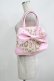 画像1: Angelic Pretty / ヒョウ柄ファーリボンボストンバッグ  ピンク H-25-12-09-058-AP-BG-NS-ZH (1)