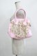 画像2: Angelic Pretty / ヒョウ柄ファーリボンボストンバッグ  ピンク H-25-12-09-058-AP-BG-NS-ZH (2)