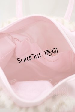 画像3: Angelic Pretty / ヒョウ柄ファーリボンボストンバッグ  ピンク H-25-12-09-058-AP-BG-NS-ZH