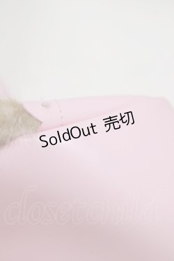 画像4: Angelic Pretty / ヒョウ柄ファーリボンボストンバッグ  ピンク H-25-12-09-058-AP-BG-NS-ZH