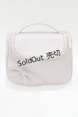 画像1: m petit by misako / AMリボンバニティ  ピンク H-25-12-09-059-LO-BG-NS-ZH