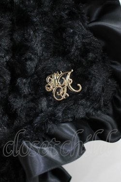 画像3: Amavel / アマベルオリジナルブランケット  ブラック H-25-12-09-065-CA-ZA-NS-ZH