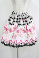 BABY,THE STARS SHINE BRIGHT / アリスのリボン王国柄スカート Free ブラック H-25-12-09-006-BA-SK-NS-ZH