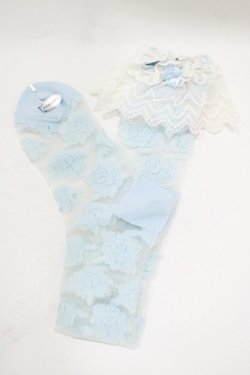 画像1: BABY,THE STARS SHINE BRIGHT / アンシーローズソックス  サックス H-25-12-09-067-BA-ZA-NS-ZH