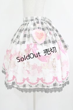 画像2: BABY,THE STARS SHINE BRIGHT / アリスのリボン王国柄スカート Free ブラック H-25-12-09-006-BA-SK-NS-ZH