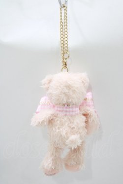 画像2: Maison de FLEUR / 酒々井プレミアムアウトレット店限定ベアチャーム/【Prucia】  ピンク H-25-12-09-071-LO-ZA-NS-ZH