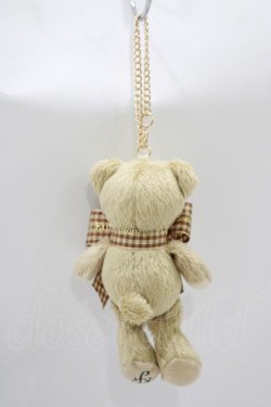 画像2: Maison de FLEUR / イクスピアリ店限定ベアチャーム/【Peri】  ベージュ/ブラウン H-25-12-09-072-LO-ZA-NS-ZH