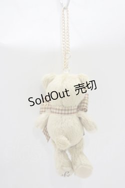 画像2: Maison de FLEUR / イクスピアリ店限定ベアチャーム/【Peri】  ベージュ/ブラウン H-25-12-09-072-LO-ZA-NS-ZH