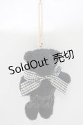 Maison de FLEUR / 東京ソラマチ店限定ベアチャーム/【Ruban】  ブラック H-25-12-09-074-LO-ZA-NS-ZH