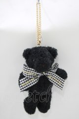 Maison de FLEUR / 東京ソラマチ店限定ベアチャーム/【Ruban】  ブラック H-25-12-09-074-LO-ZA-NS-ZH