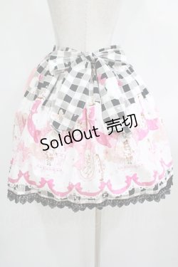 画像3: BABY,THE STARS SHINE BRIGHT / アリスのリボン王国柄スカート Free ブラック H-25-12-09-006-BA-SK-NS-ZH