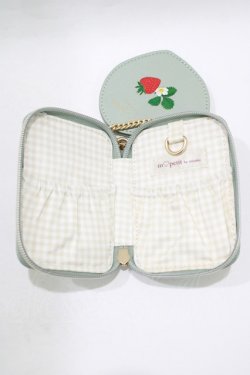 画像3: m petit by misako / AMハートミラー付ポーチ+ミラー付きケース  ミント/ピンク H-25-12-09-075-LO-ZA-NS-ZH
