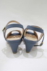 画像3: an another angelus / レースカットワークサンダル L サックス H-25-12-09-081-CA-SH-NS-ZH (3)