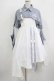 画像1: 森女部落（海外ロリータブランド） / セパレートシャツ付きジャンパースカート L グレー/オフ H-25-12-09-007-PU-OP-NS-ZH (1)