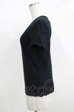 画像2: INGEBORG / 刺繍トップス Free ブラック H-25-12-09-083-LO-TO-NS-ZH (2)
