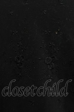 画像4: INGEBORG / 刺繍トップス Free ブラック H-25-12-09-083-LO-TO-NS-ZH