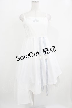 画像4: 森女部落（海外ロリータブランド） / セパレートシャツ付きジャンパースカート L グレー/オフ H-25-12-09-007-PU-OP-NS-ZH