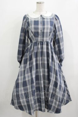 画像1: m petit by misako / サンリオキャラクターズコラボ シナモロール ワンピース S ブルー H-25-12-09-010-LO-OP-NS-ZH