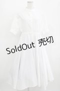 F i.n.t / ランダムヘムドロストシャツワンピース Free OFF WHITE H-25-12-09-011-CA-OP-NS-ZH