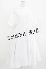 F i.n.t / ランダムヘムドロストシャツワンピース Free OFF WHITE H-25-12-09-011-CA-OP-NS-ZH