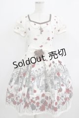 ALICE and the PIRATES / Vampire Prelude柄ワンピース Free アンティーク(生成） H-25-12-09-002-PA-OP-NS-ZH