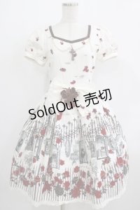 ALICE and the PIRATES / Vampire Prelude柄ワンピース Free アンティーク(生成） H-25-12-09-002-PA-OP-NS-ZH