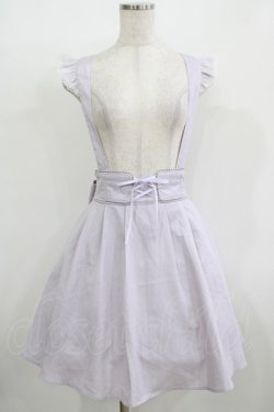 画像1: Secret Honey / サスペンダー付きスカート Free ラベンダー H-25-12-09-016-CA-SK-NS-ZH