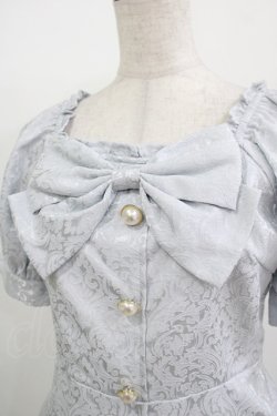 画像4: Ank Rouge / フロントリボンJQパフワンピース M サックス H-25-12-09-018-CA-OP-NS-ZH