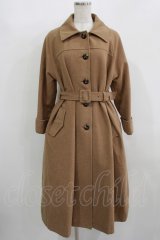 F&A / べっ甲釦ステンカラーオーバーコート Free BEIGE H-25-12-09-020-LO-CO-NS-ZH