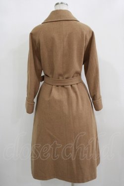 画像3: F&A / べっ甲釦ステンカラーオーバーコート Free BEIGE H-25-12-09-020-LO-CO-NS-ZH
