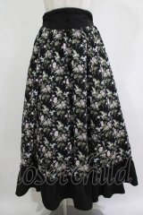 Kurumi Collaboration / KRハナガラHWフレアSK M ブラック H-25-12-10-021-GO-SK-NS-ZH