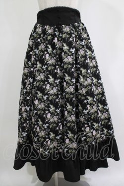 画像1: Kurumi Collaboration / KRハナガラHWフレアSK M ブラック H-25-12-10-021-GO-SK-NS-ZH