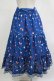 画像3: axes femme / ハローキティプリントスカート Free ブルー H-25-12-10-022-AX-SK-NS-ZH (3)