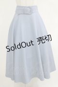 an another angelus / 変形バックルベルトサーキュラースカート Free BLUE H-25-12-10-023-CA-SK-NS-ZH