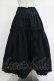 画像3: WONDERFUL WORLD / フリルスカート Free ブラック H-25-12-10-024-LO-SK-NS-ZH (3)