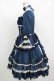 画像2: Angelic Pretty / ローズガーデンプリンセスワンピース free 紺 H-25-12-10-002-AP-OP-NS-ZH (2)