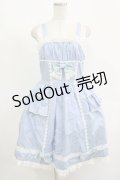 BABY,THE STARS SHINE BRIGHT / BABY RIBBONジャンパースカート Free サックス H-25-12-10-026-BA-OP-NS-ZH