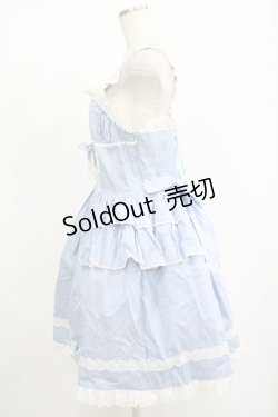 画像2: BABY,THE STARS SHINE BRIGHT / BABY RIBBONジャンパースカート Free サックス H-25-12-10-026-BA-OP-NS-ZH