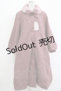 m petit by misako / AM*リボンコート 3L ピンク H-25-12-10-027-LO-CO-NS-ZH