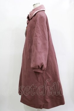 画像2: m petit by misako / AM*リボンコート 3L ピンク H-25-12-10-027-LO-CO-NS-ZH